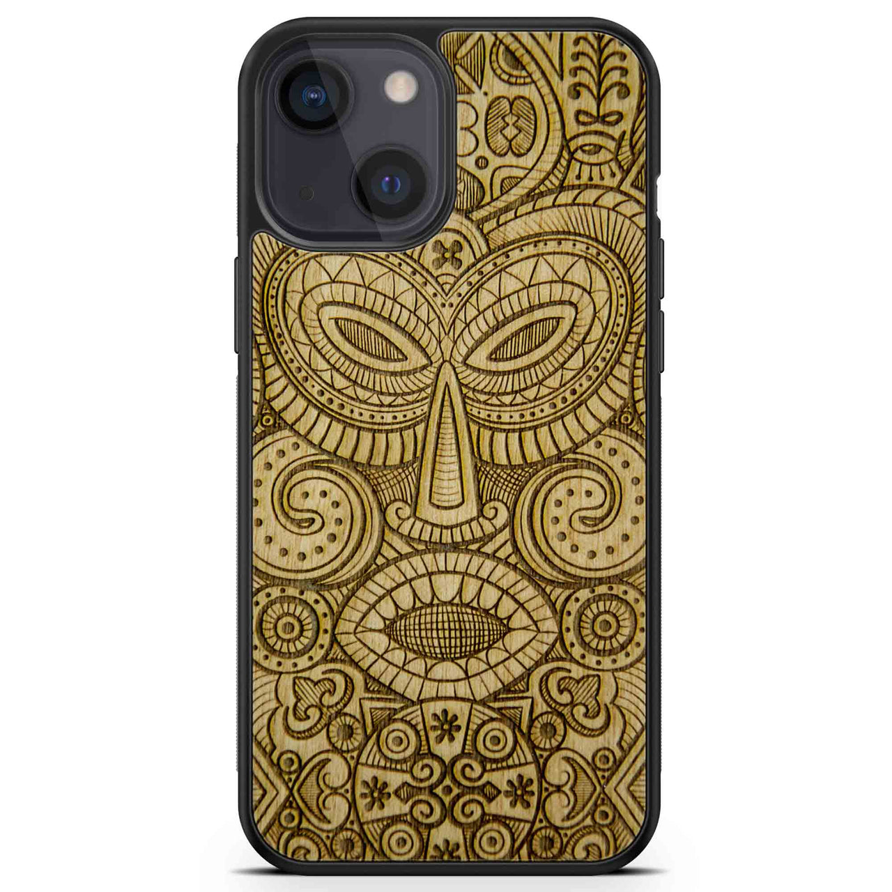 MMORE - Tribal Mask - Wooden phone case - FITS 56 PHONES - FIND YOURS! -