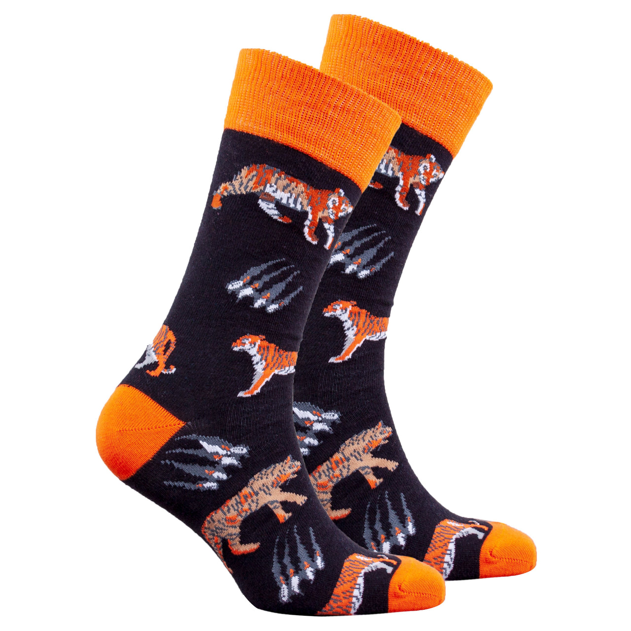 Men's Wild Tiger Socks - 1 COLOR -