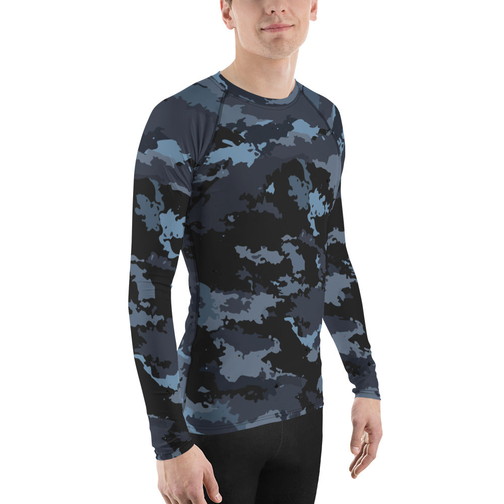 FYC - Men's Coast Camo Performance Rash Guard UPF 40+ - 1 COLOR -