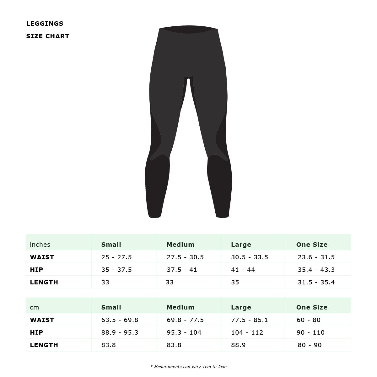 Hellokini - Fly Away High Waisted Compression Legging - 1 COLOR -