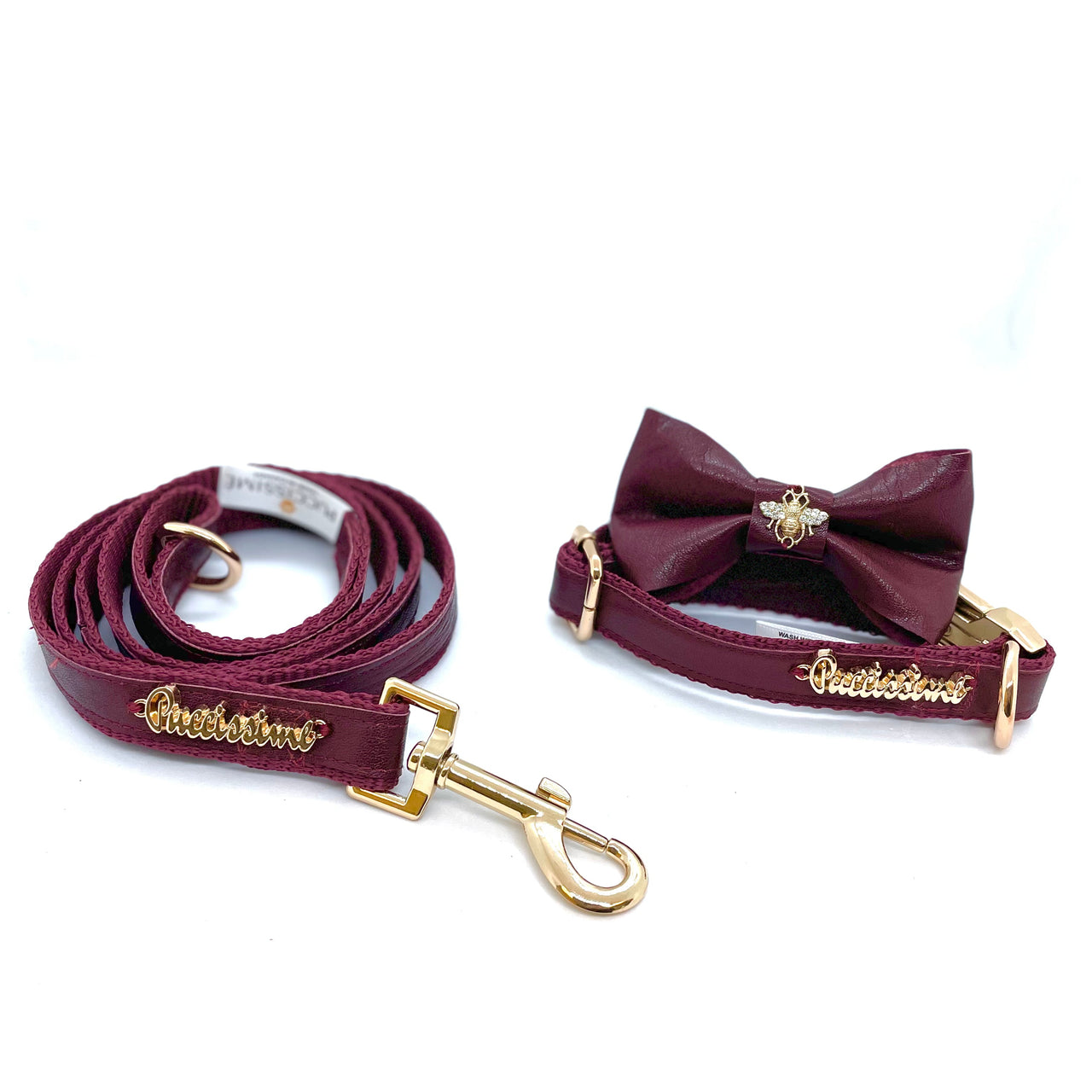 Puccissime - Red Wine Collar - 3 SIZES -