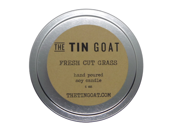 Fresh Cut Grass Soy Candle -