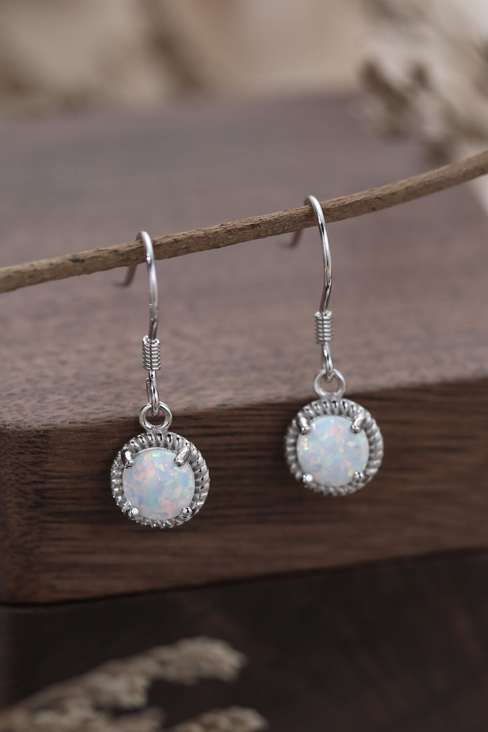 Join The Fun Opal Earrings - T - 2 COLORS -