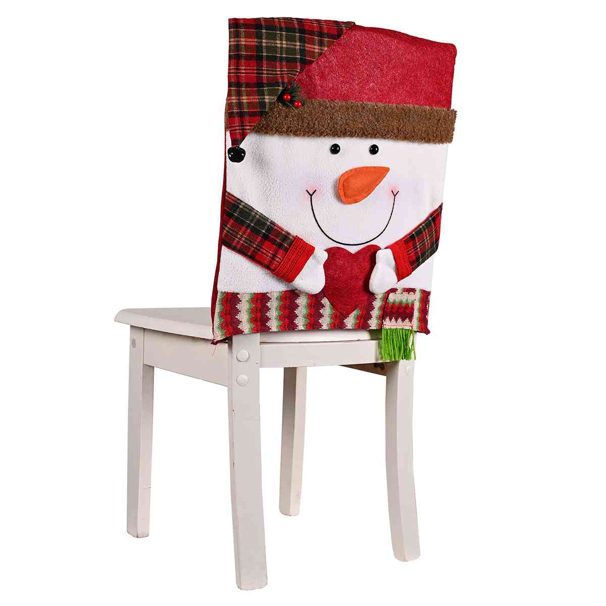 Christmas Chair Cover - 20.5" - [5-10 DAY DELIVERY] - T - 3 STYLES / TYPES -