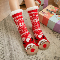 Thumbnail for Cozy Christmas Socks - FITS WOMENS SIZES 5 THRU 12 - T - 10 DESIGNS - CHECK US OUT! -