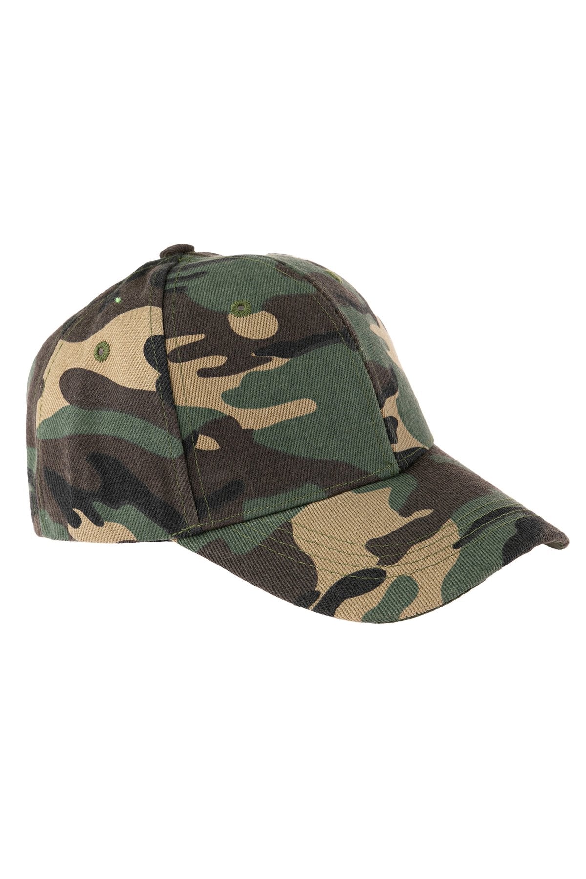 Riah Fashion - Camouflage Cap - 1 COLOR -