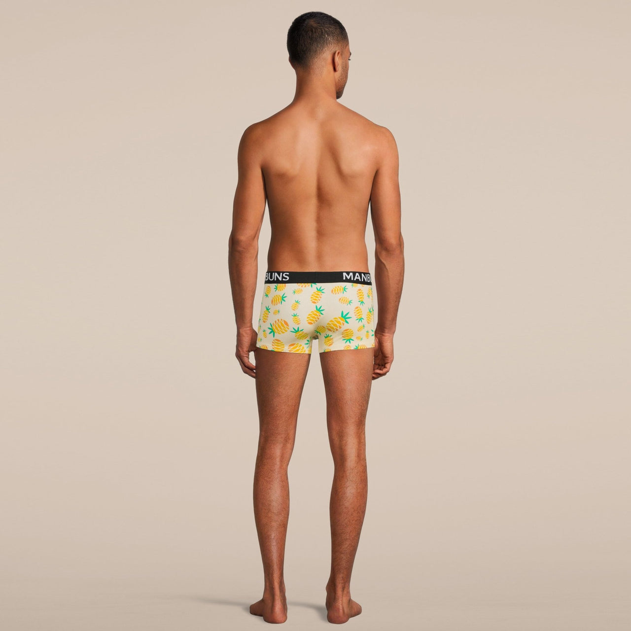 Men's Pineapple Boxer Trunk Underwear -