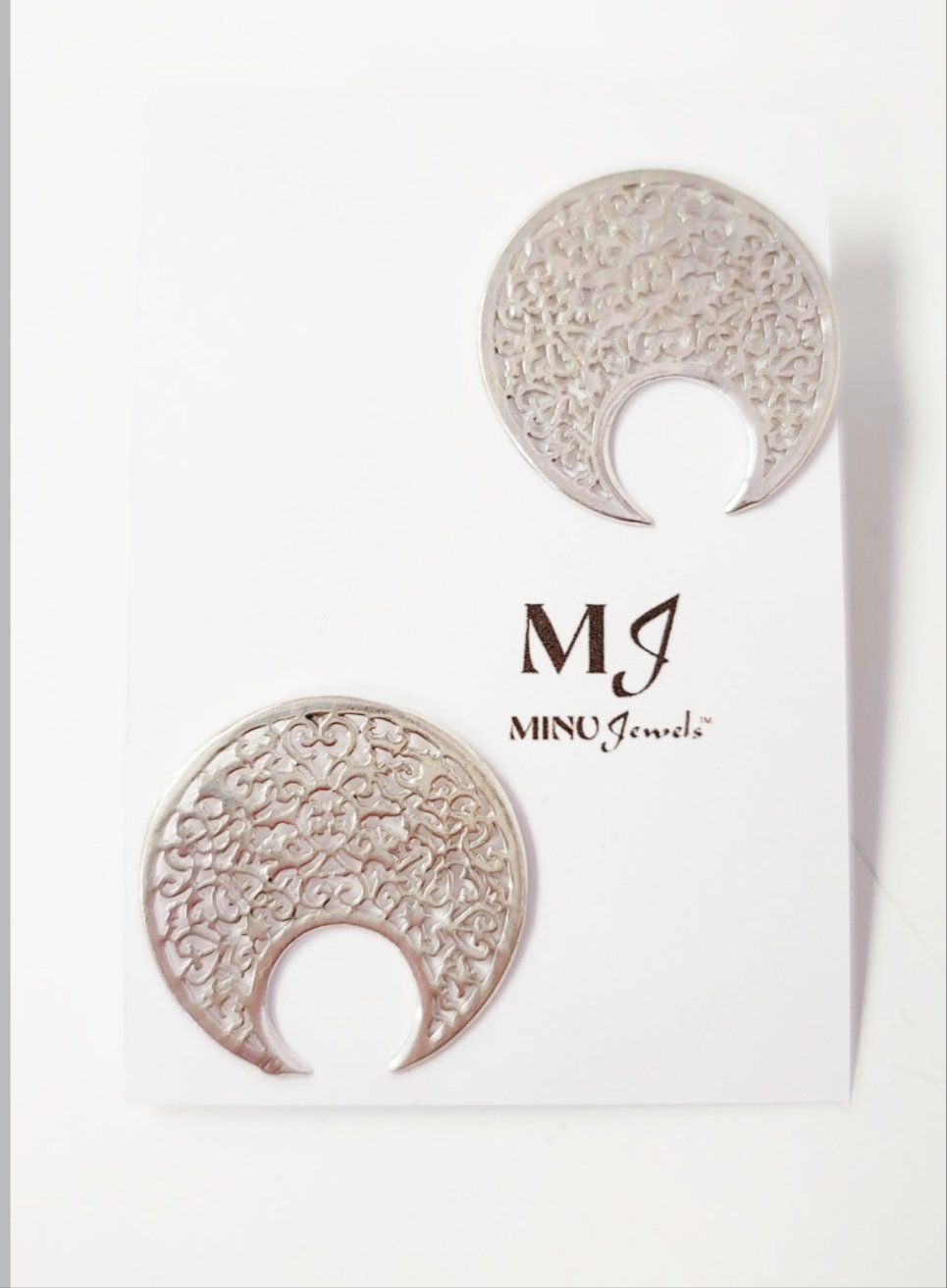 MINU - Moon Earrings -