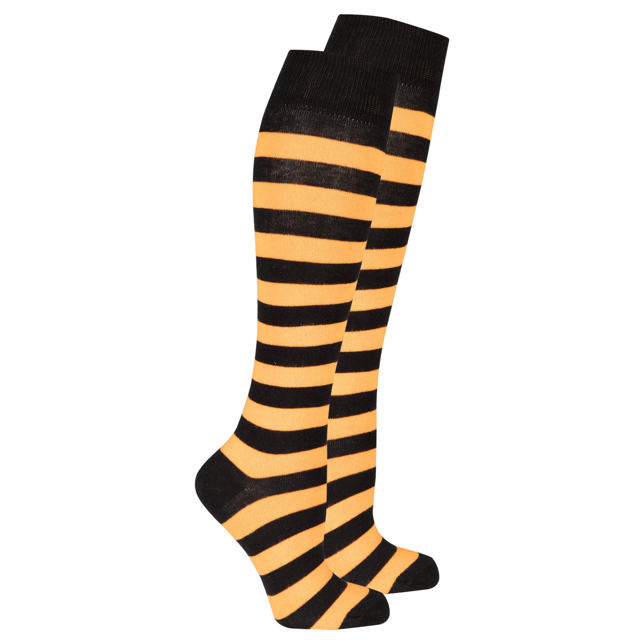 Women's Ginger Stripe Knee High Socks - 1 COLOR -