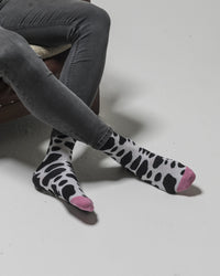 Thumbnail for Men's Cow Socks - 1 COLOR -