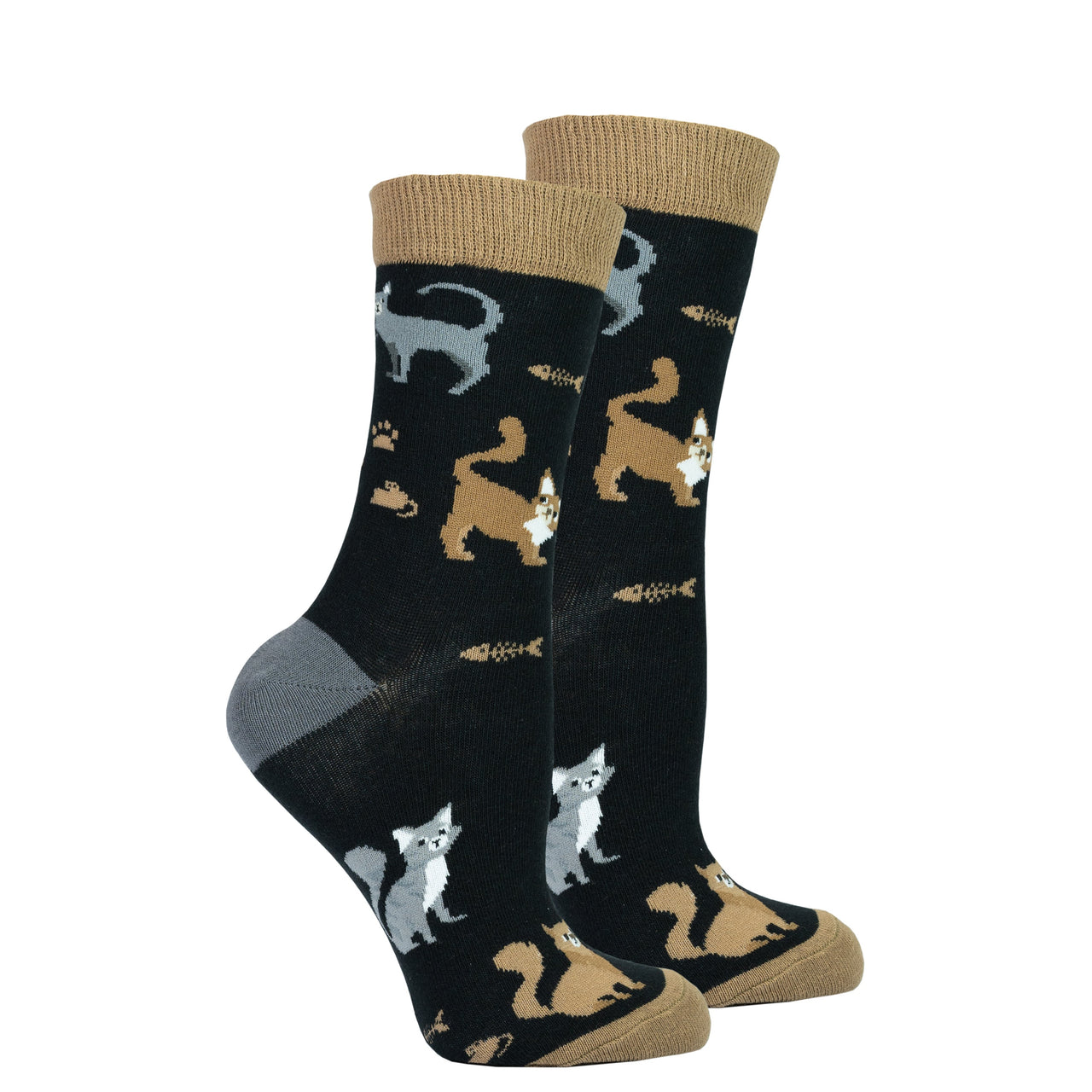 Women's Cute Cats Socks Set - 5 PACK -