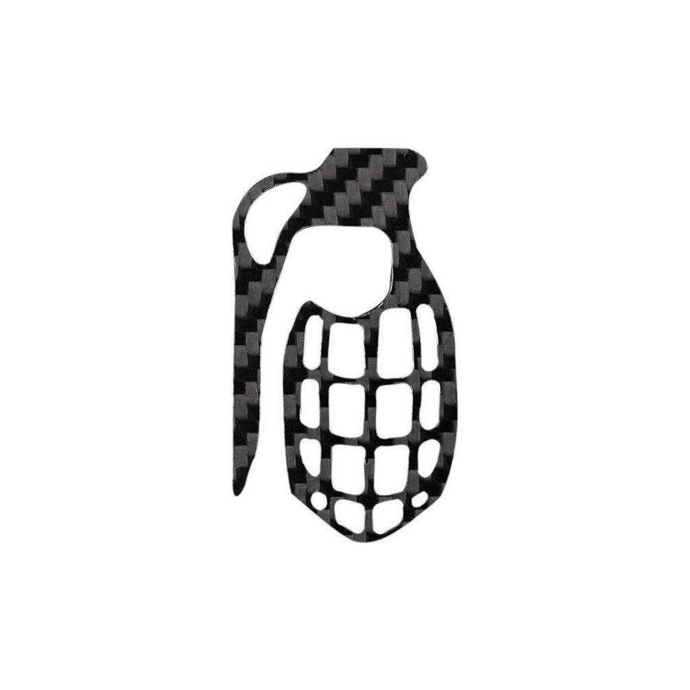 Simply Carbon Fiber - Real Carbon Fiber Grenade Shaped Key Holder -