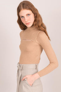 Thumbnail for Turtleneck - by Sally Fashion - 1 COLOR -