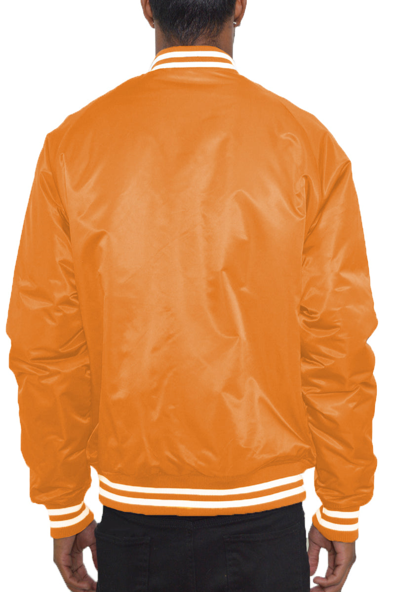 Classic Varsity Windbreaker Bomber Jacket - 1 COLOR -