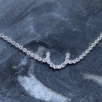 Thumbnail for Sparkly Initial Anklet - 15 LETTERS -