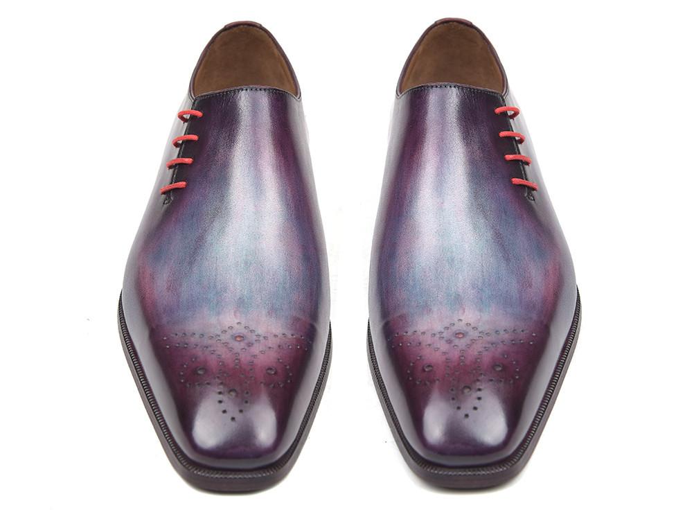 Paul Parkman - Side Lace Oxfords Purple -