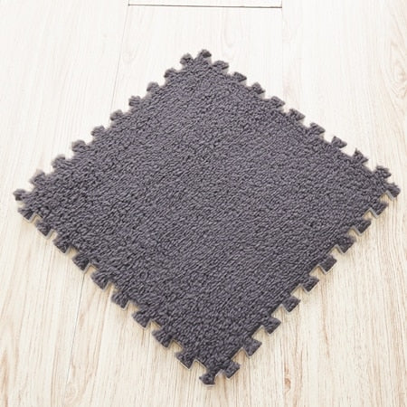 10 OR 28 Pc. Anti skid Rug sections - Size to your needs! - 14 COLORS -