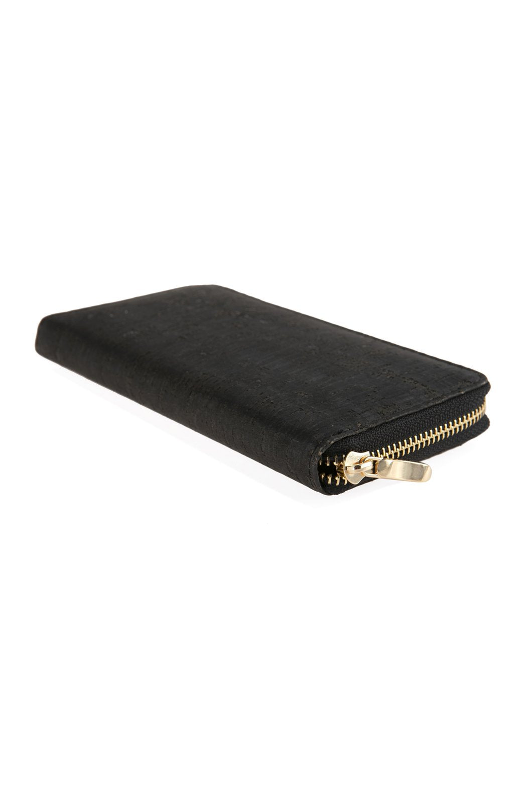 Cork Single Zipper Wallet - 6 COLORS -