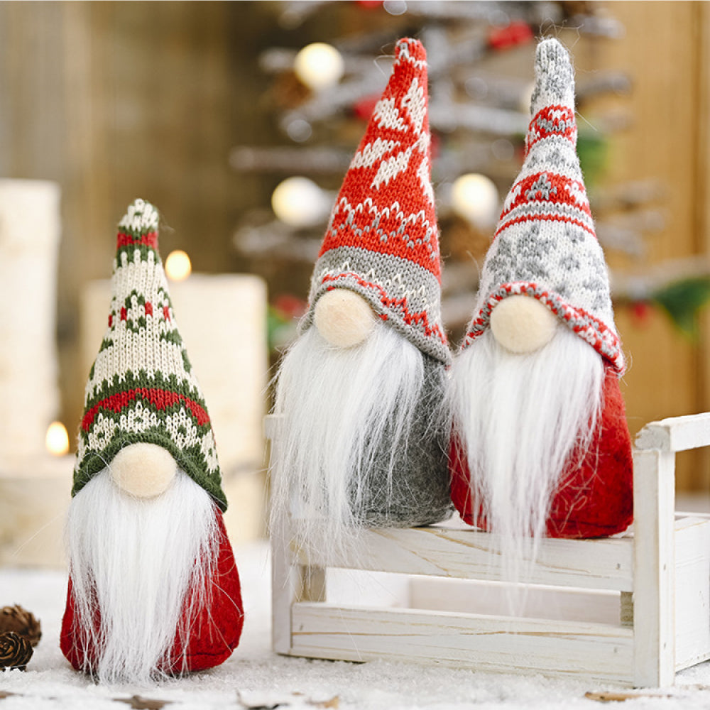 Christmas Gnomes - 7-5" - [5-10 DAY DELIVERY] - T - CHOOSE 1 GET 1 (RANDOM PICK) - 3 COLORS -