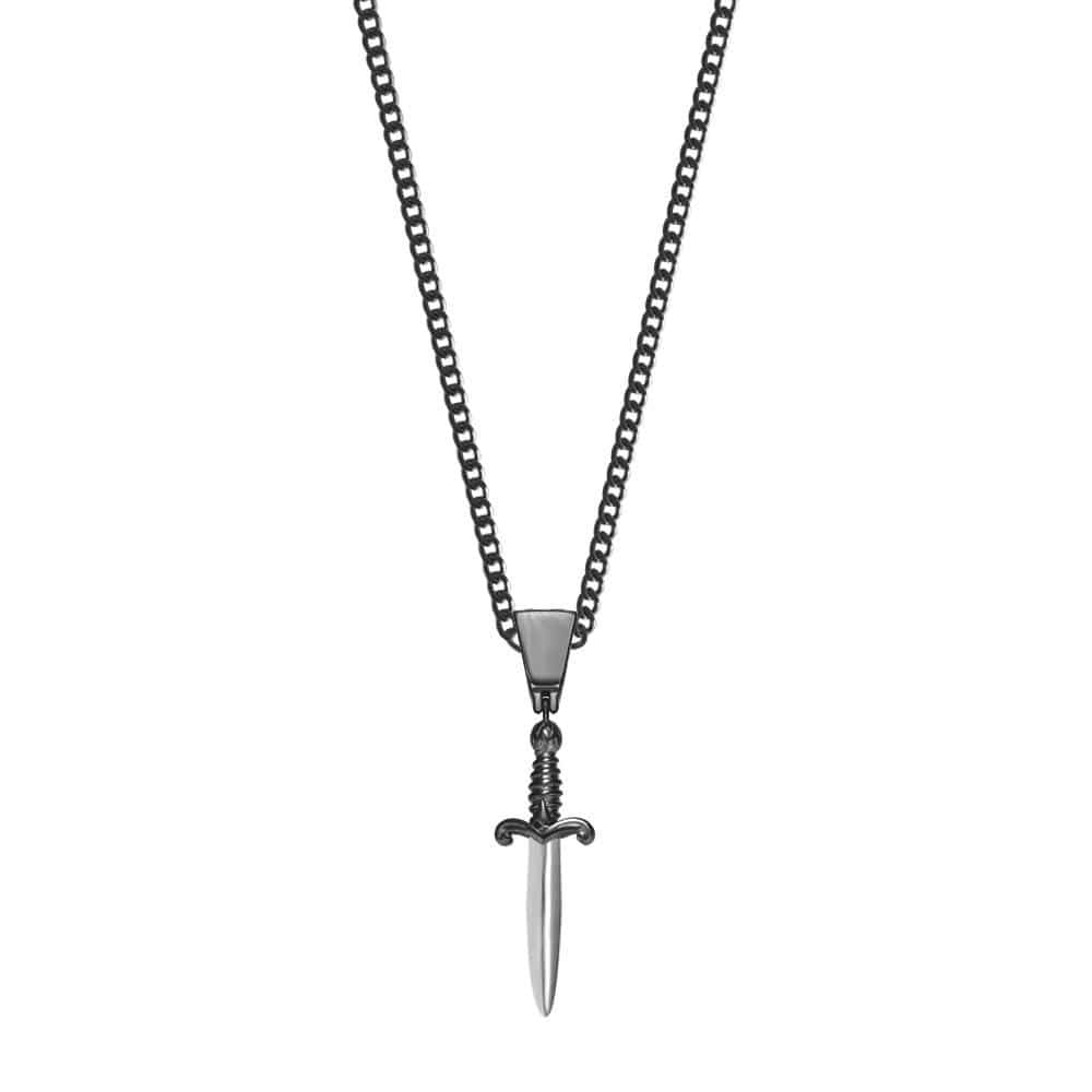 Mister - Dagger Necklace - 2 FINISHES -