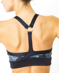 Thumbnail for Savoy - Veloso Supplex Sports Bra With Mesh Trim - 1 COLOR -