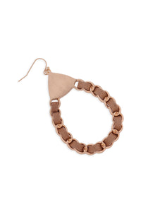 Thumbnail for Chanel Link Chain Drop Earrings - 5 COLORS -