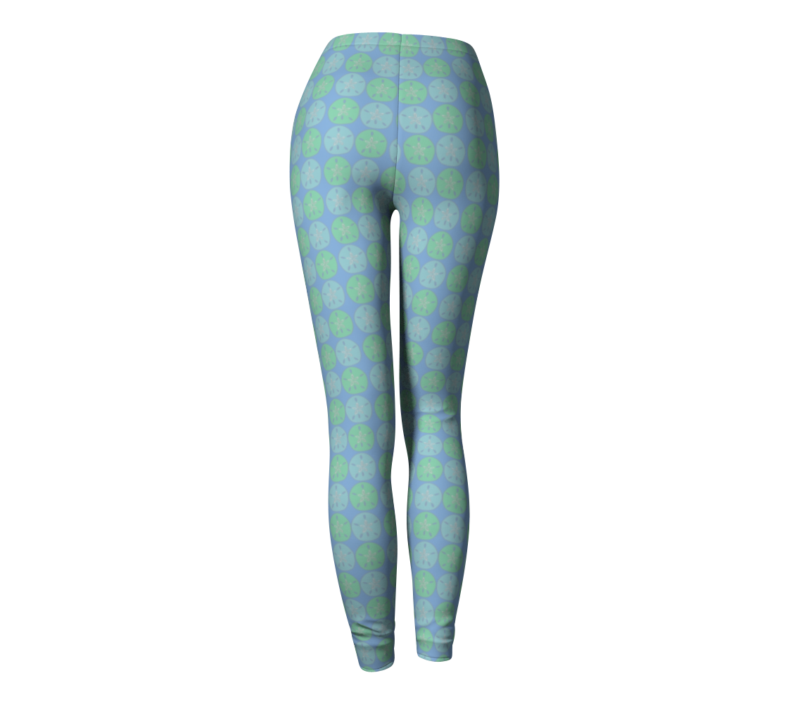 Summer Ties - Sand Dollar Leggings - 1 COLOR -