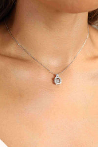 Thumbnail for Adored Moissanite 925 Sterling Silver Necklace