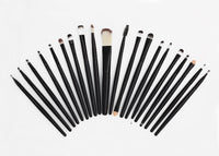 Thumbnail for Savoy - Zaina Makeup Brush Set - Black - 20 PCS -