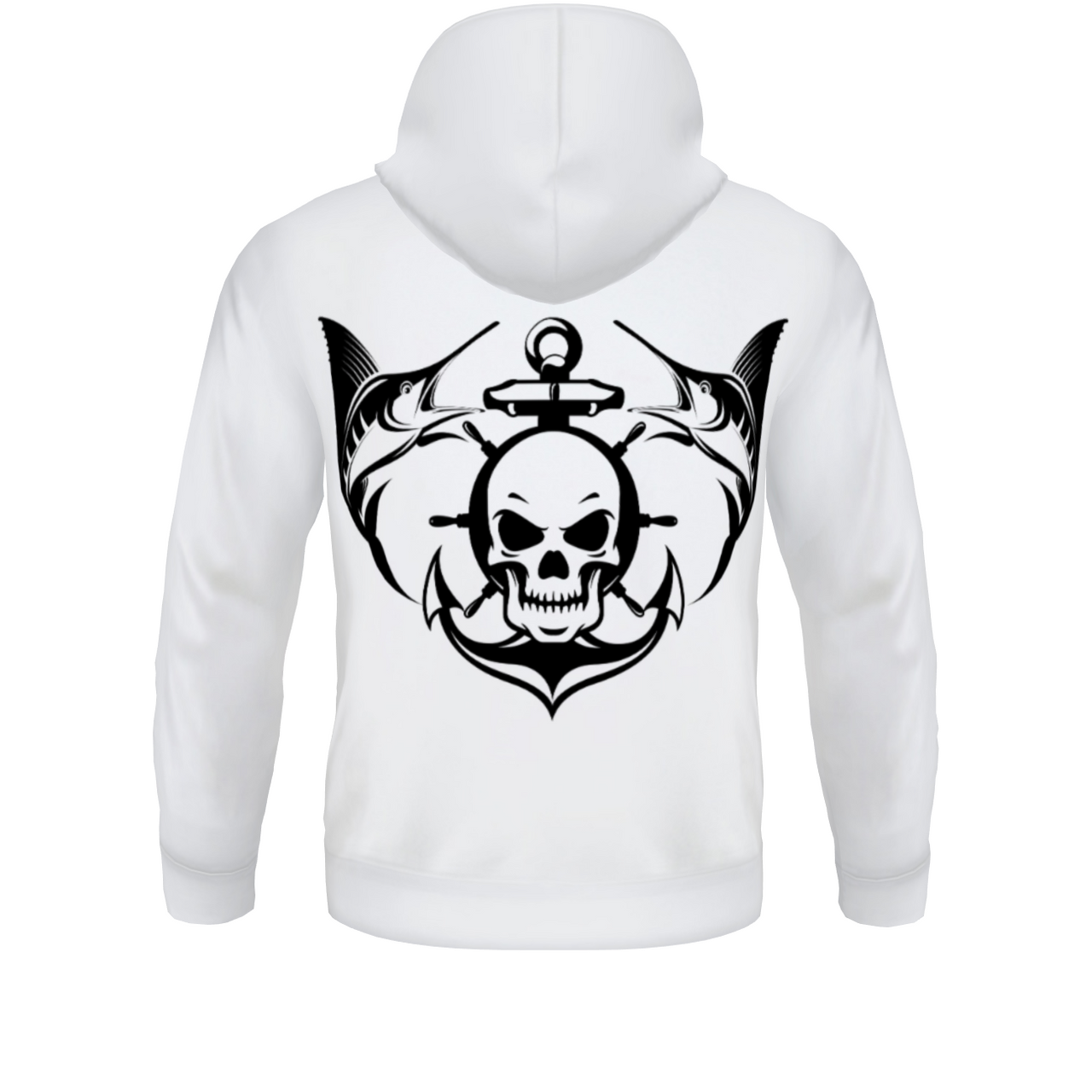 FYC - Men's FYC Blue Coast Skull & Anchor Fishing Sweatshirt - 1 COLOR -