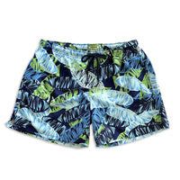 Thumbnail for La Palma Eco-Beachwear Classic Botanical Sustainable Swim Trunks - 1 COLOR -