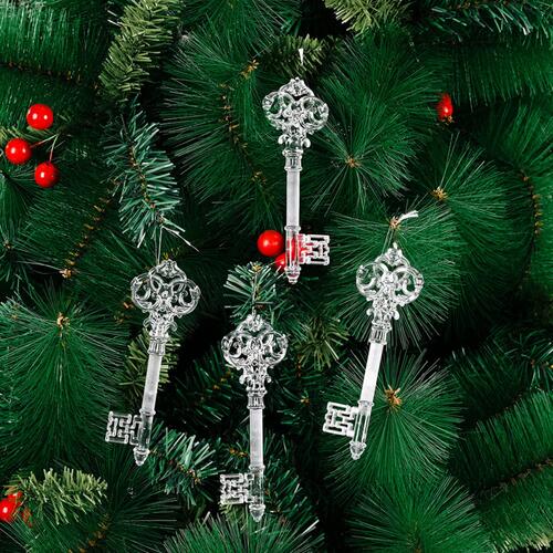 Christmas Hanging Ornaments - SETS OF 6 - 6 PCS. - [5-10 DAY DELIVERY] - T - 3 TYPES/STYLES -