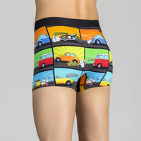 Thumbnail for Men's Comic Cars Boxer Brief - 1 COLOR -