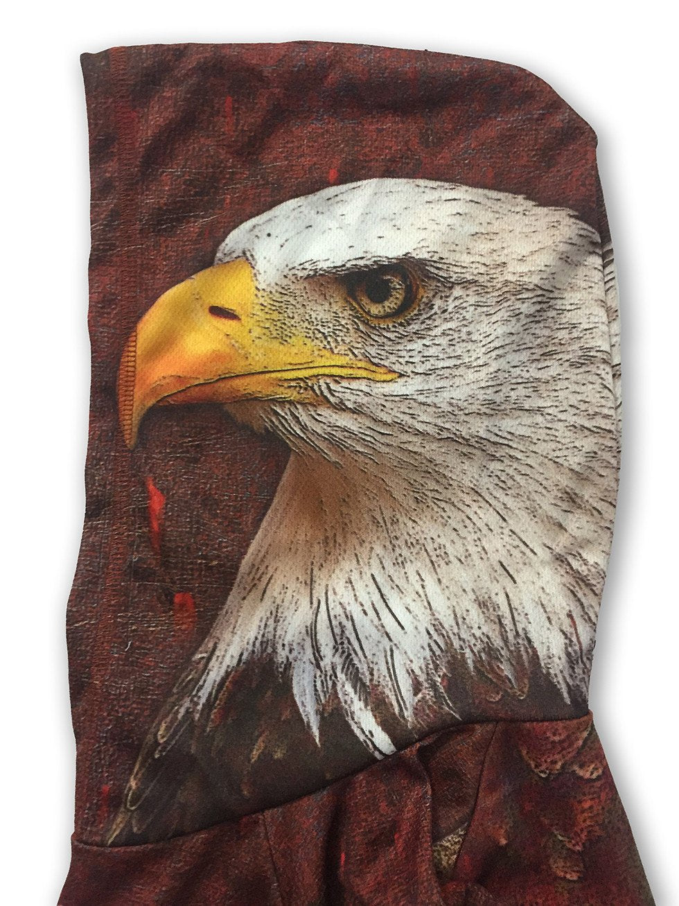 Mouthman - BALD EAGLE Hoodie Sport Shirt by MOUTHMAN® - ADULT SIZES AVAILABLE! - 12 SIZES -