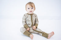 Thumbnail for Eclipse Kids - VelociNAPtor - Long Sleeve Zipper Sleep Romper -