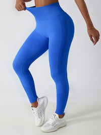 Thumbnail for Wide Waistband High Waist Active Leggings - T - 9 COLORS -