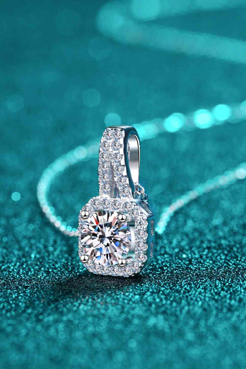 Adored 1 Carat Moissanite Necklace