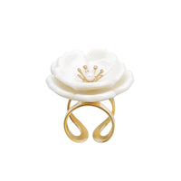 Thumbnail for Porcelain Plum Blossom Statement Ring -