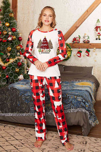 Thumbnail for MERRY CHRISTMAS Graphic Top and Pants Set - T - SOLD BY SIZE / 2 PCS. - 4 SIZES -