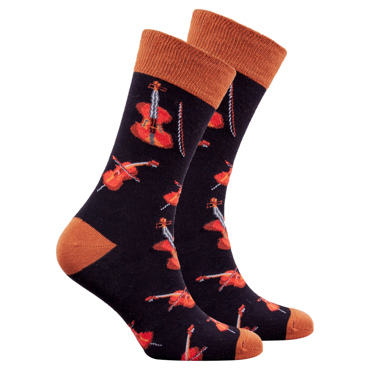 Men's Violin Socks - 1 COLOR -