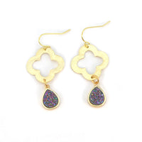 Thumbnail for Christie Jean - Lucky Druzy Earrings - 5 COLORS -