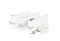 Thumbnail for Keyper - Frost White Vegan Leather 4 PC WRISTLET SET -