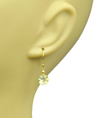 Thumbnail for Gena Myint - Lemon Citrine Vermeil Drop Earrings -