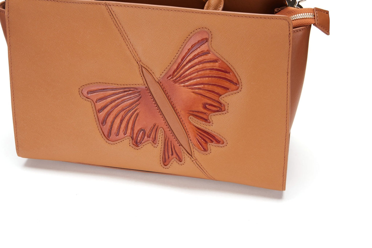 Bellorita - Butterfly Brown Satchel - 1 COLOR -