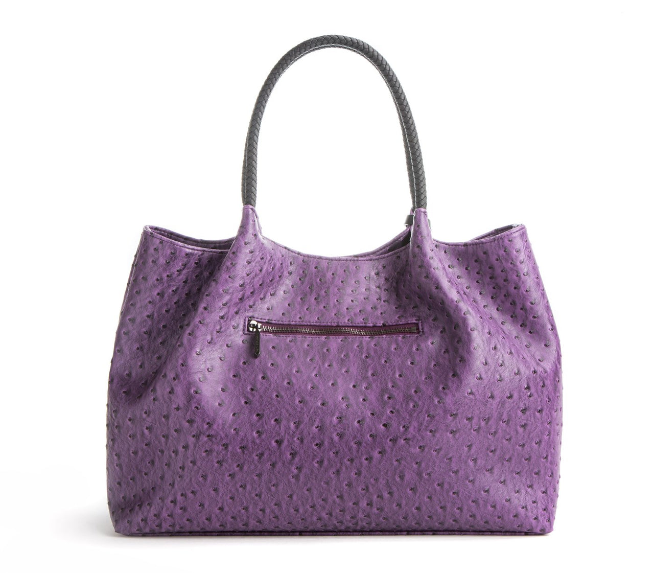 GUNAS NEW YORK - Naomi - Purple Vegan Leather Tote Bag - 1 COLOR -