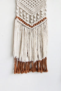 Thumbnail for Macrame Fringe Wall Hanging - 21.6