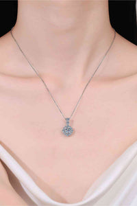 Thumbnail for 1 Carat Moissanite 925 Sterling Silver Necklace