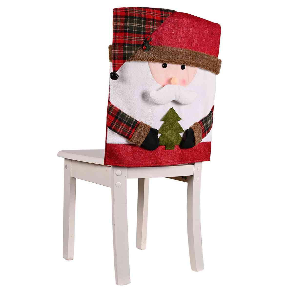 Christmas Chair Cover - 20.5" - [5-10 DAY DELIVERY] - T - 3 STYLES / TYPES -