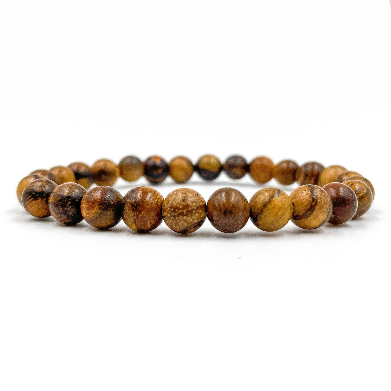 Union - Dark Brown Sandalwood Mala Beaded Bracelet -