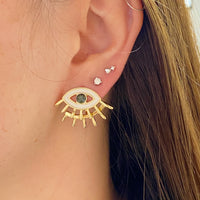 Thumbnail for Guardian Eye Double Sided Earrings -